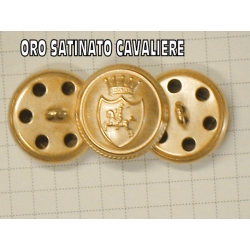223 BOTTONE SATINATO ORO CAVALIERE