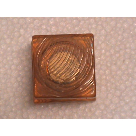 CALAMITA QUADRATA STOCK 1 RUGGINE MM.25 X 25