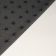 FELPA BIELASTICA 09405/163 GRIGIO STELLE NERE