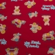 TESSUTO COTONE FANTASIA BABY 2413/3 ROSSO
