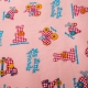 TESSUTO COTONE FANTASIA BABY 2413/6 ROSA