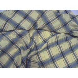SCAMPOLO CM 200X128 SCOZZESE GOFFRATO GIALLINO - D20