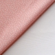 TESSUTO COTONE POIS BIANCHI - FONDO ROSA