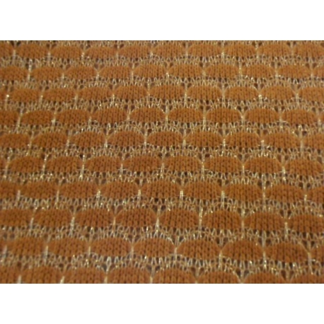 MAGLIA CR2 TEGOLA LUREX ORO - C32