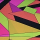 LYCRA NEON GEOMETRIA FUXIA