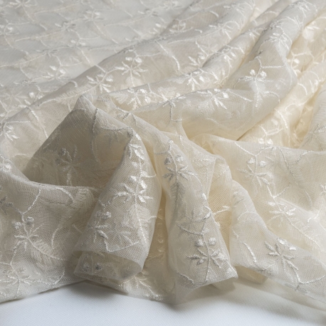 PIZZO 24 BIANCO SETA