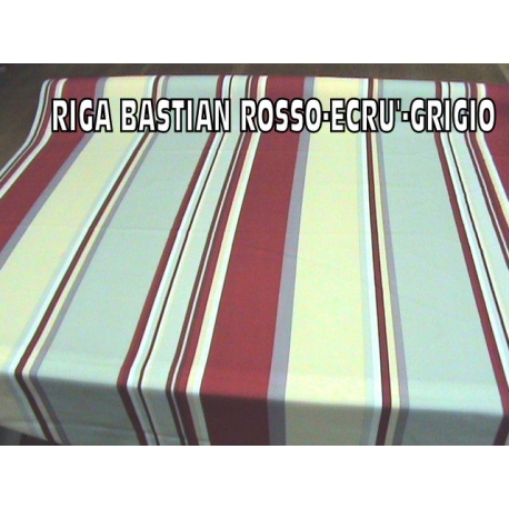 TOVAGLIA ANTIMACCHIA RIGA BASTIAN ROSSO-ECRU-GRIGIO