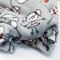PILE CINIGLIATO BAMBINI FONDO GRIGIO