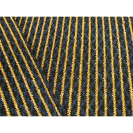 CR366 BOUCLE BLU LUREX ORO - C32