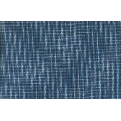 TESSUTO QUADRETTI CH234 BLU