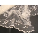 0452 Tulle ricamato bianco seta