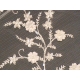 0452 Tulle ricamato bianco seta