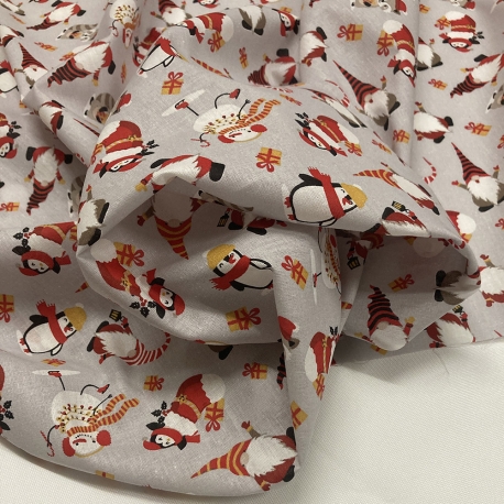 TESSUTO COTONE FANTASIA NATALE 2 