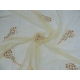 SCAMPOLO CM 100X103 TULLE DURINI 1007 GIALLINO 