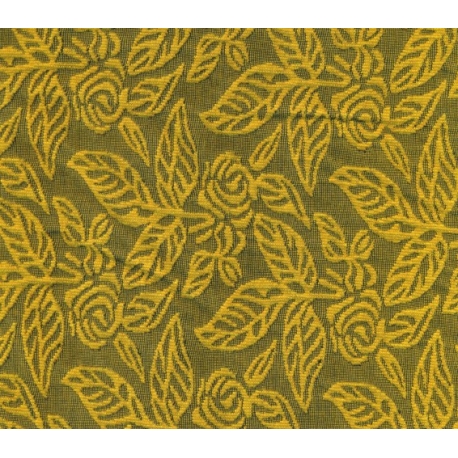 TESSUTO DAMASCATO C711 JACQUARD SENAPE
