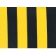 SCAMPOLO CM 120X150 HIPPYE 71 RIGA GIALLO NERO 