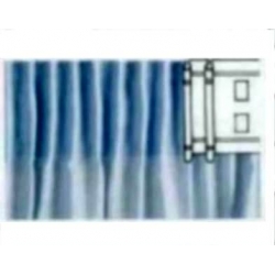 NASTRO ARRICCIATENDA mm. 65 BIANCO