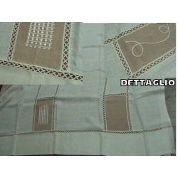 TENDA PURO LINO CM 310X240 TELO 668 DITTA HAREM