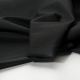 Tessuto misto cotone tinta unita nero Siena