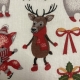 TESSUTO COTONE FANTASIA AMICI DEL NATALE 