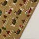 TESSUTO COTONE FANTASIA BASSOTTO NATALE 