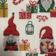 TESSUTO COTONE FANTASIA GNOMI NATALE