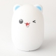 Lampada criceto Puppy azzurro occhietto