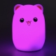 Lampada criceto Puppy rosa occhi vispi