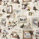 TESSUTO PANAMA H. CM 320 TOVAGLIA FANTASIA NATALE SHABBY 