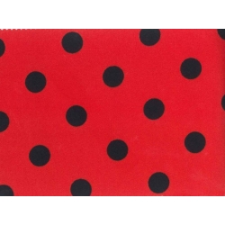 HIPPYE FANTASIA 10 ROSSO POIS NERO