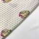 TESSUTO COTONE FANTASIA BARBIE BEIGE