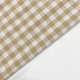 TESSUTO FANTASIA SCACCHI BEIGE H. 280 CM
