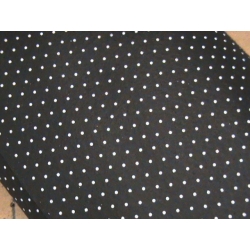 PANNOLENCI STAMPATO NERO POIS BIANCHI