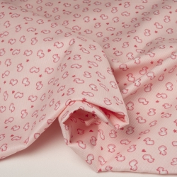PIQUET STAMPATO DIS. 353 PAPERELLE ROSA