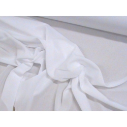 3956 CREPE GEORGETTE STRETCH BIANCO 