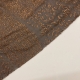 CHIFFON SETA FANTASIA MARRONE/ORO