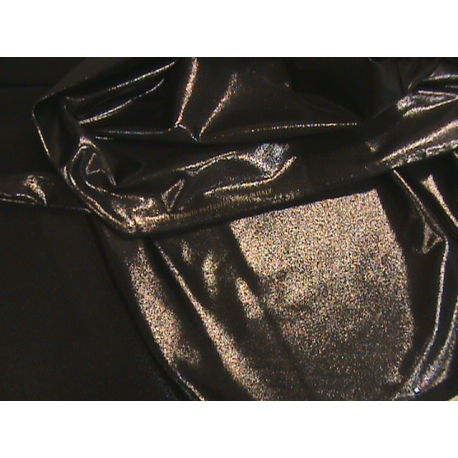 SCAMPOLO CM 150X125 RASO STRETCH METAL MALIBU172 NERO