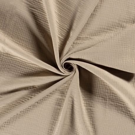 TESSUTO MUSSOLA BEIGE