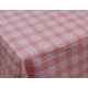 SCAMPOLO CM 90X150 TESSUTO TOVAGLIA TIROLESE ROSA