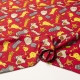 JERSEY BISTRETCH FANTASIA MOSTRI ROSSO
