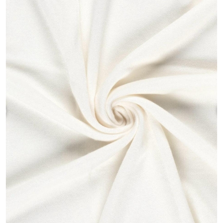 TESSUTO MAGLIA ANGORETTA BIANCO SETA