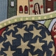 GOBELIN VILLAGGIO SOTTO LE STELLE CM. 47X47