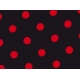 SCAMPOLO CM 110X150 HIPPYE 16 NERO POIS ROSSO