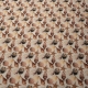 TESSUTO COTONE CONCHIGLIE