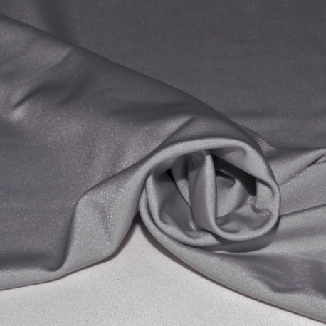 SCAMPOLO CM. 30X150 LYCRA LUCIDA 250 GRIGIO PERLA
