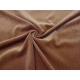 SCAMPOLO CM 100X150 VELLUTO LISCIO COTONE CAMMELLO